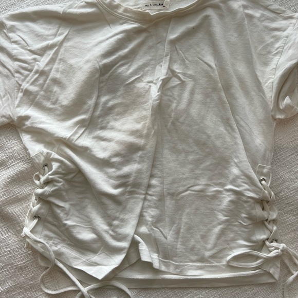 White Rag Top rag & bone | Tops | Rag Bone Women White Shirt | Poshmark